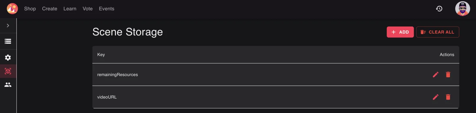 Activate stream